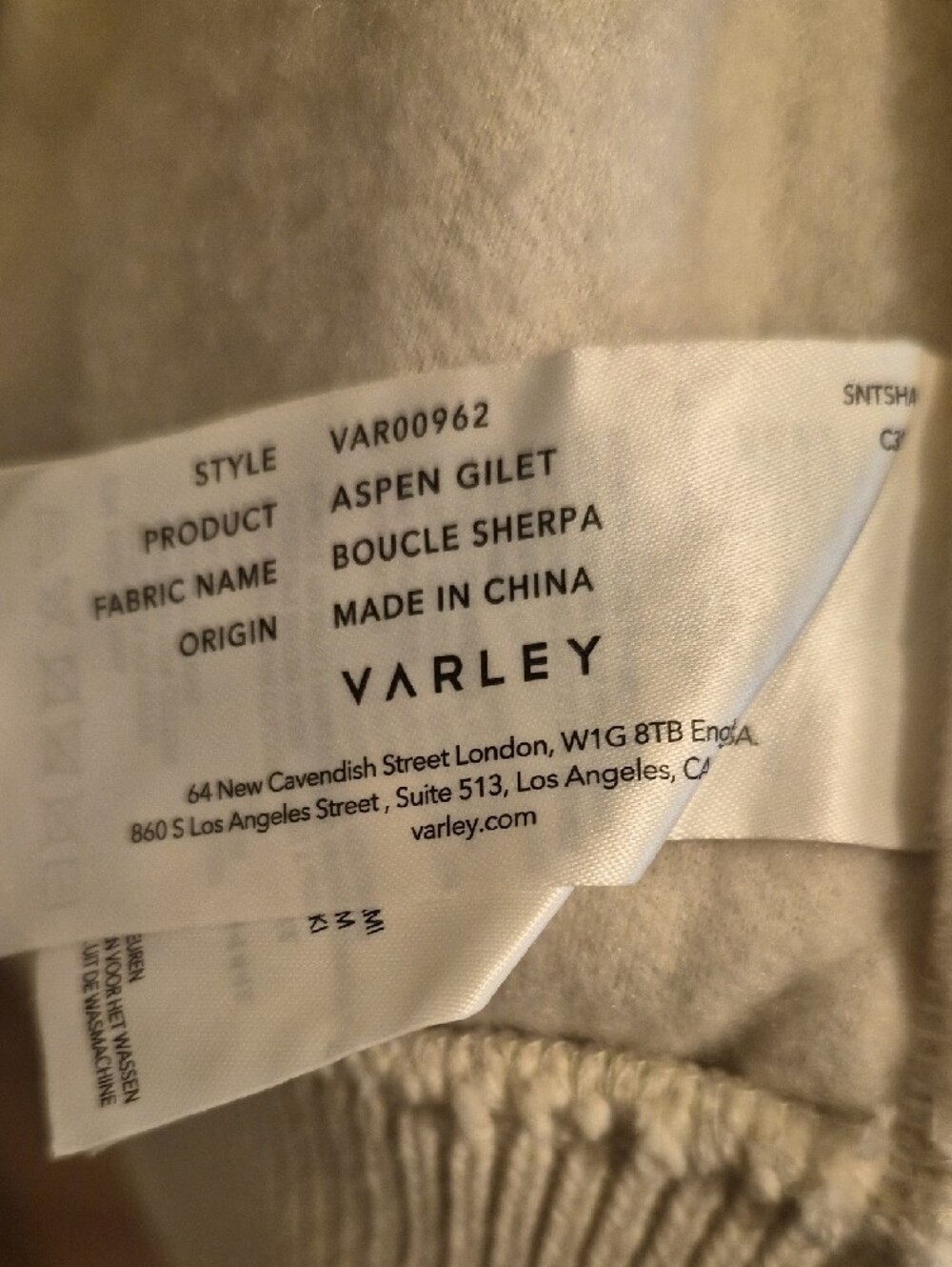 Varley Aspen Gilet, Small - Picture 8 of 8